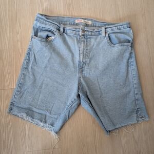 Levi's Mid Thigh Jean Shorts